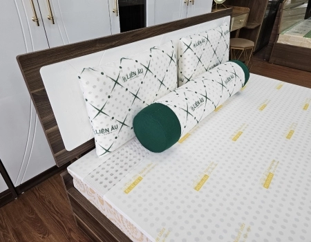 GỐI NẰM LIÊN ÂU LATEX - OVAN 45 x 65 x 11 GỐI NẰM LIÊN ÂU LATEX - OVAN 45 x 65 x 11